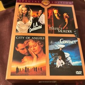 * Warner collection LA Confidential, Perfect Murders,City of Angels & Contact